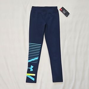 Under Armour Girls Youth Leggings | size YSM